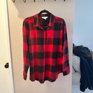 Buffalo Plaid Flannel Shirt